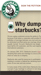 Mobile Screenshot of dumpstarbucks.com